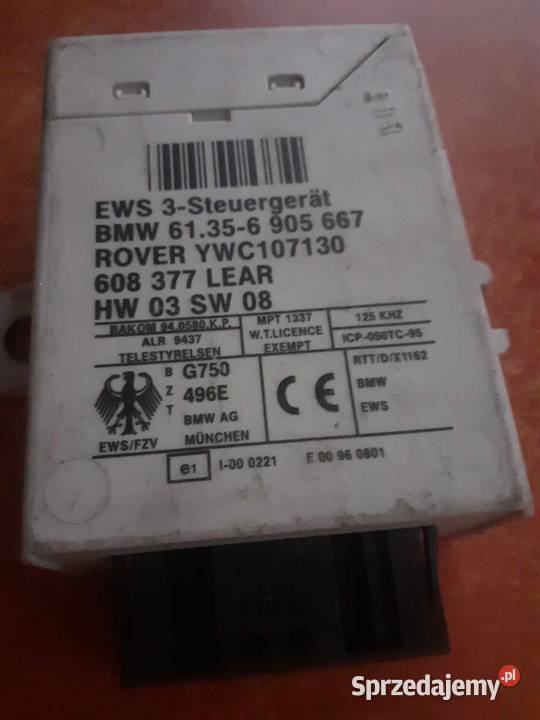 Sterownik Moduł do BMW 61356 905 667 Warszawa sprzedam