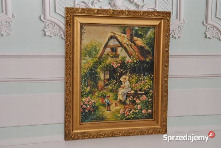 ST Kamocki Kolorowy Ogród Dom Na Wsi Kobieta z Kraków