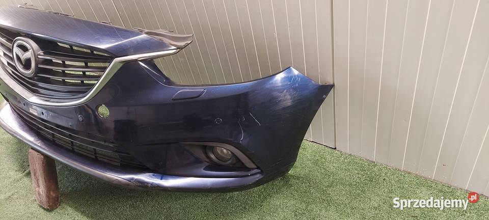 ZDERZAK PRZÓD MAZDA 6 GJ 1215 CZUJNIKI SPRYSKI Międzychód