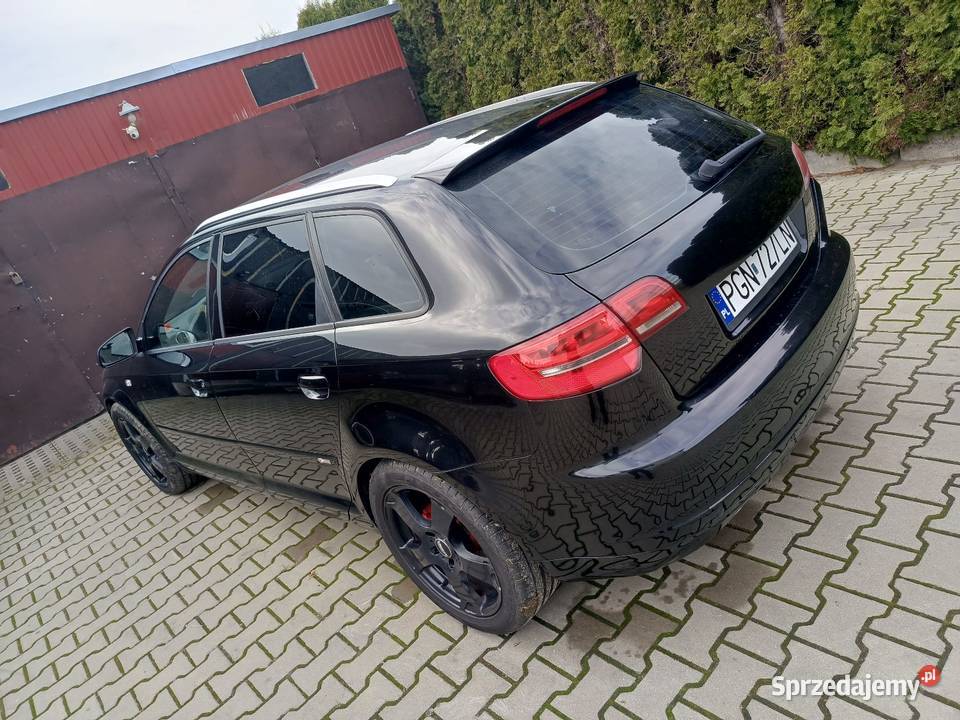 Audi A3 8P Sportback Sline 20 TDI autoalarm Mnichowo