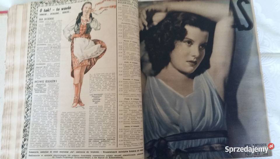 AS Ilustrowany magazyn tygodniowy rocznik 1938 łódzkie