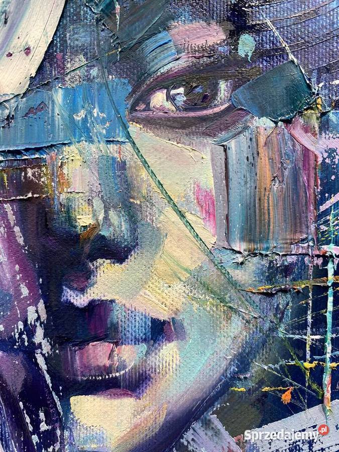 Pitsko Giennadij Czarodziejka 50x40 obraz olejny pomorskie Rumia sprzedam