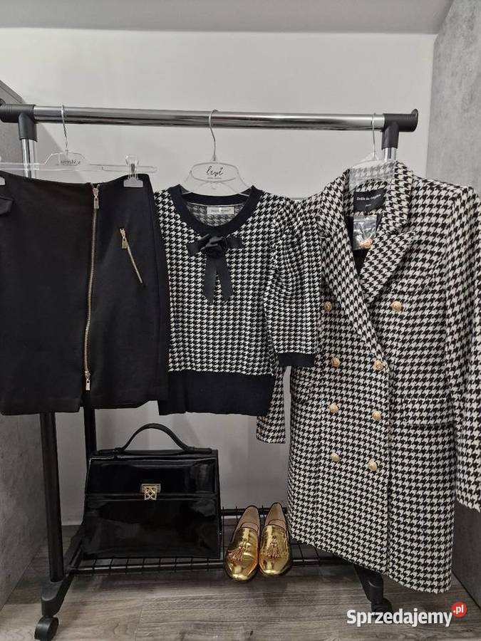 Buty Baleriny Mokasyny złote skóra Kazar 36