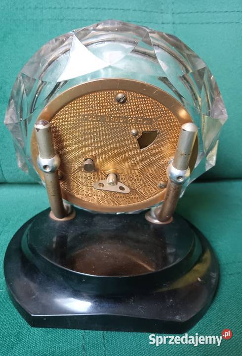 Zabytkowy kominkowy radziecki zegar Majak małopolskie Zbylitowska Góra