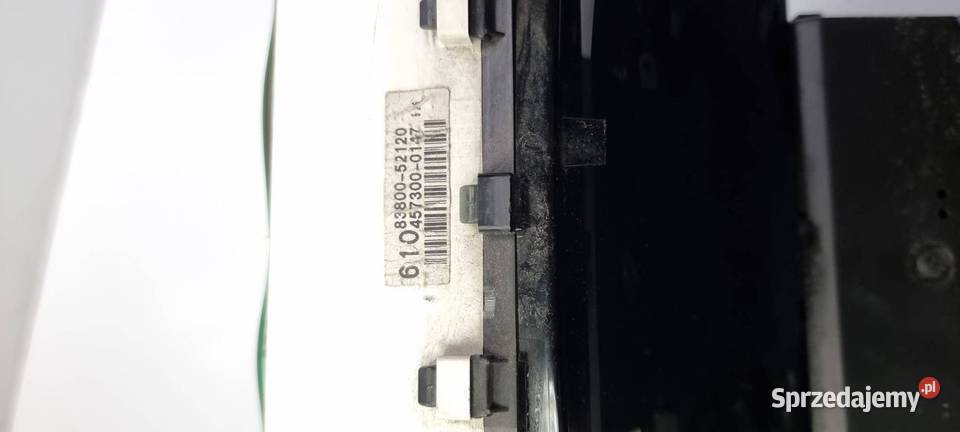 LICZNIK ZEGAR TOYOTA YARIS I 6108380052120 kujawsko-pomorskie Lipno
