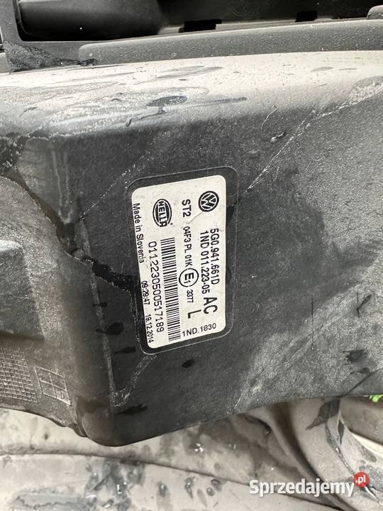 Volkswagen OE 5G0807221 zderzak przedni Mirsk
