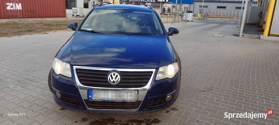 Volkswagen Passat B6 Kombi Diesel DB Stan Klima Wałcz