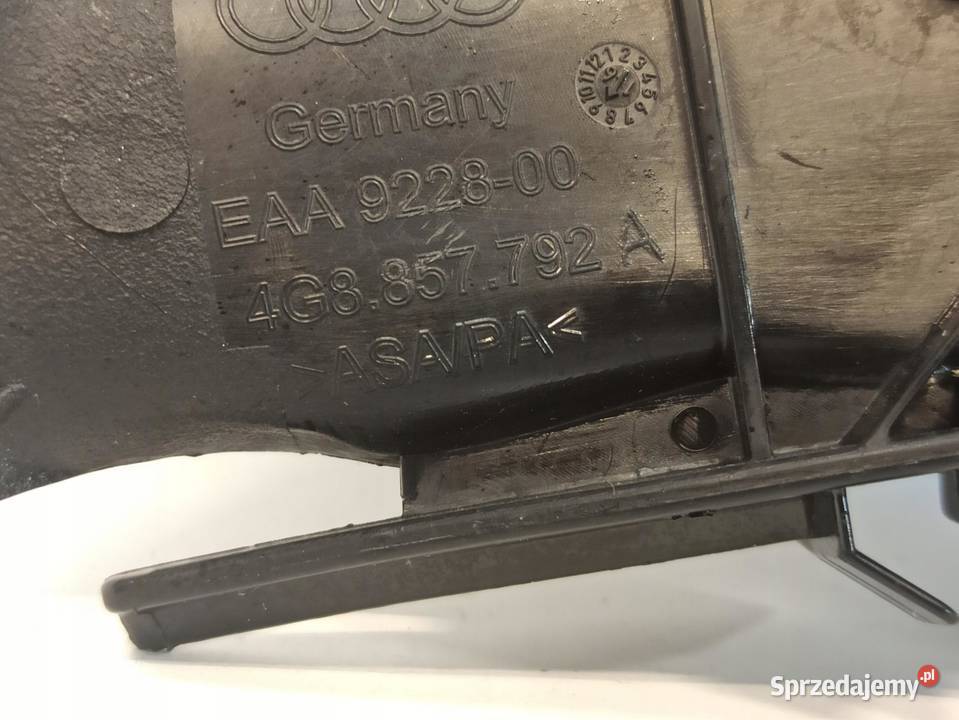 AUDI A6 C7 PROWADNICA PASA PRAWY TYŁ 4G8857792A dolnośląskie sprzedam