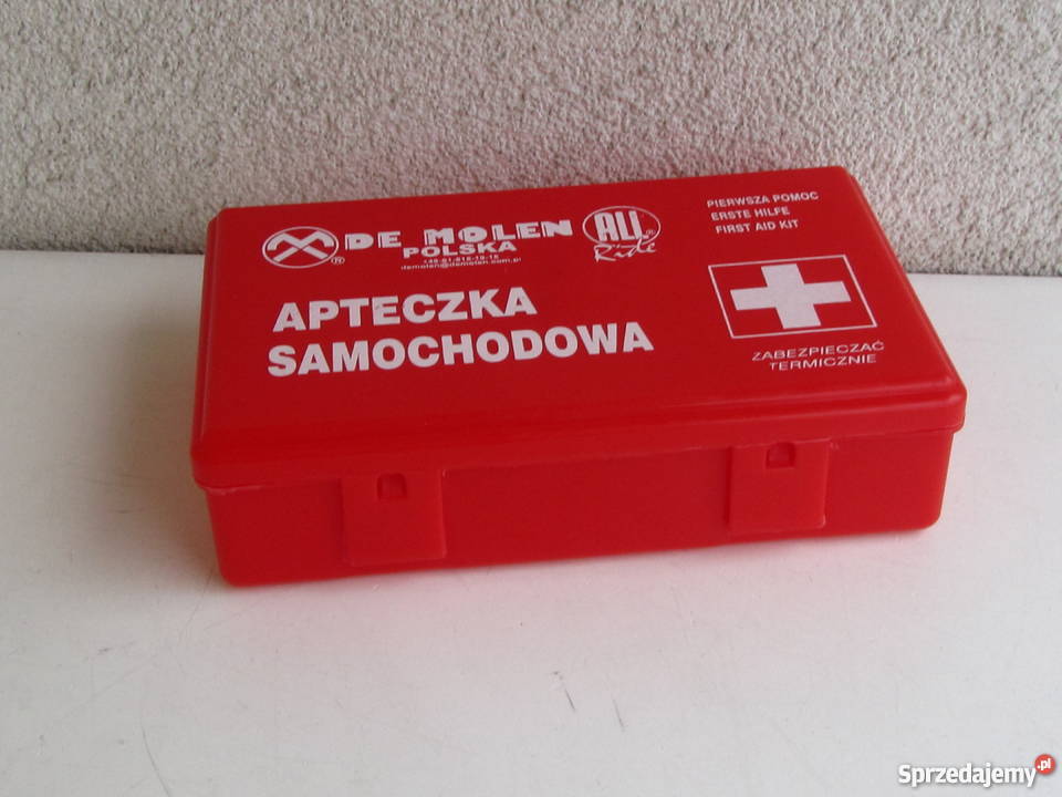 Apteczka samochodowa Pierwsza Pomoc De Molen Olecko