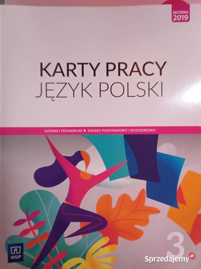 Karty pracy polski WSiP najtańsze książki Warszawa