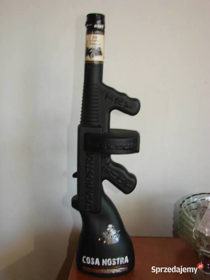 Cosa Nostra karabin szklana butelka Pruszcz Gdański sprzedam