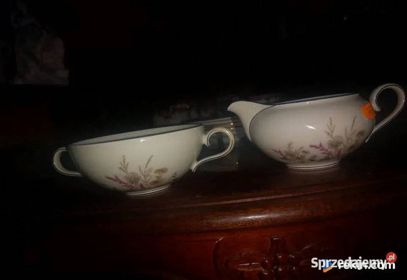 Filiżanka do herbaty z talerzykiem deserowym pomorskie Gdańsk