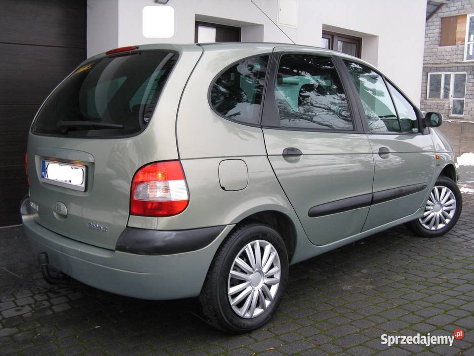 Zadbany Rodzinny Scenic 18 16v Bogata Wersja welurowa tapicerka Czechówka sprzedam