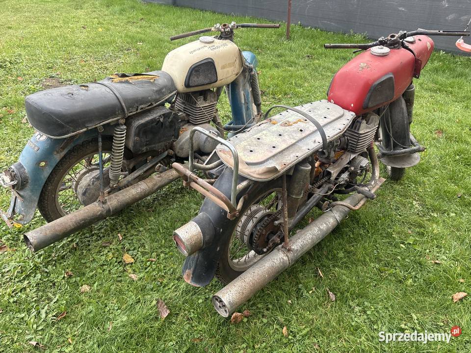 Dwie MZ 250 trophy Rok produkcji 1964 łódzkie
