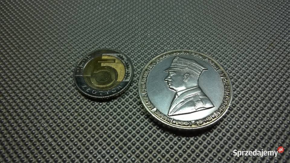 MEDAL numizmat Wł Sikorski 1881 1943 Warszawa