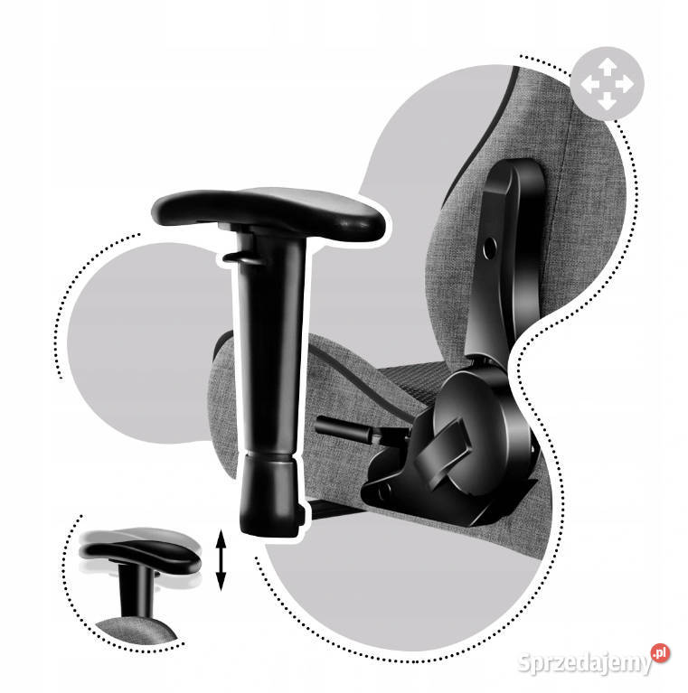 Fotel gamingowy dziecka Huzaro Ranger 60 Fotele Baranowo