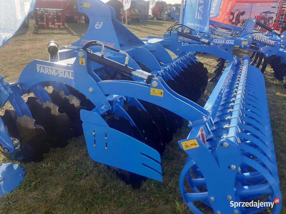 Brona talerzowa 3M FARMSTAL rozstaw 90100 nieuszkodzony Jędrzejów