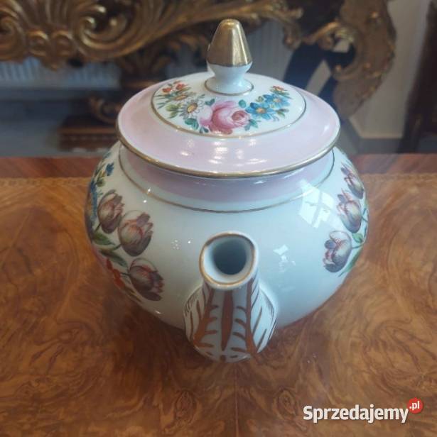 Porcelanowy Dzbanek z Zaparzaczem Domaine de mazowieckie