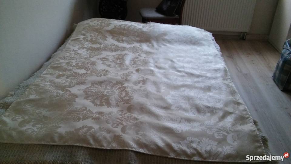 obrus obrusy na prezent beżowy złoty Gdańsk