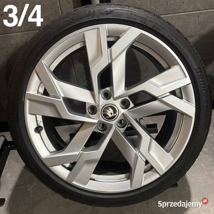 19 Skoda OEM Superb Octavia felgi koła komplet z Lubasz