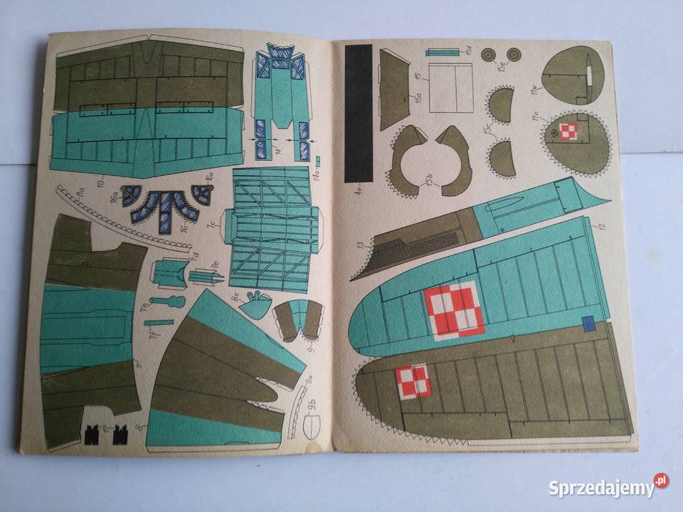 Mały Modelarz 11982 Samolot liniowy i bombowy śląskie sprzedam