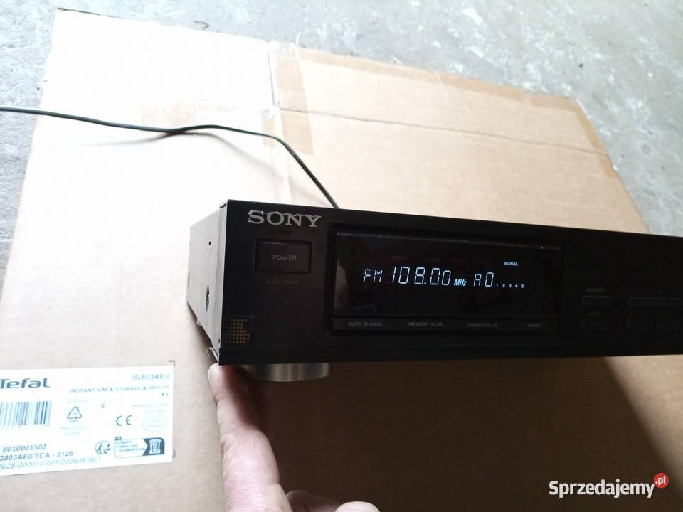 Sony STS120 stereo fm tuner
