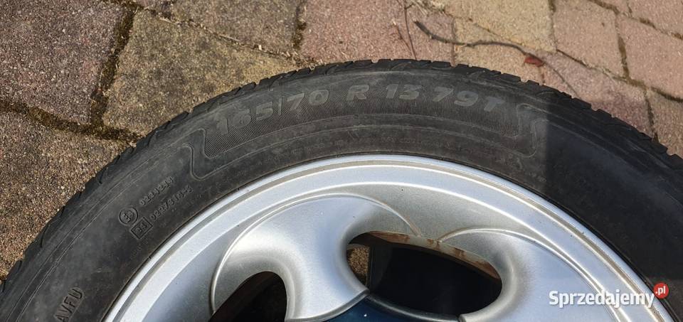 Alufelgi 13 z oponami Strzelce Opolskie sprzedam