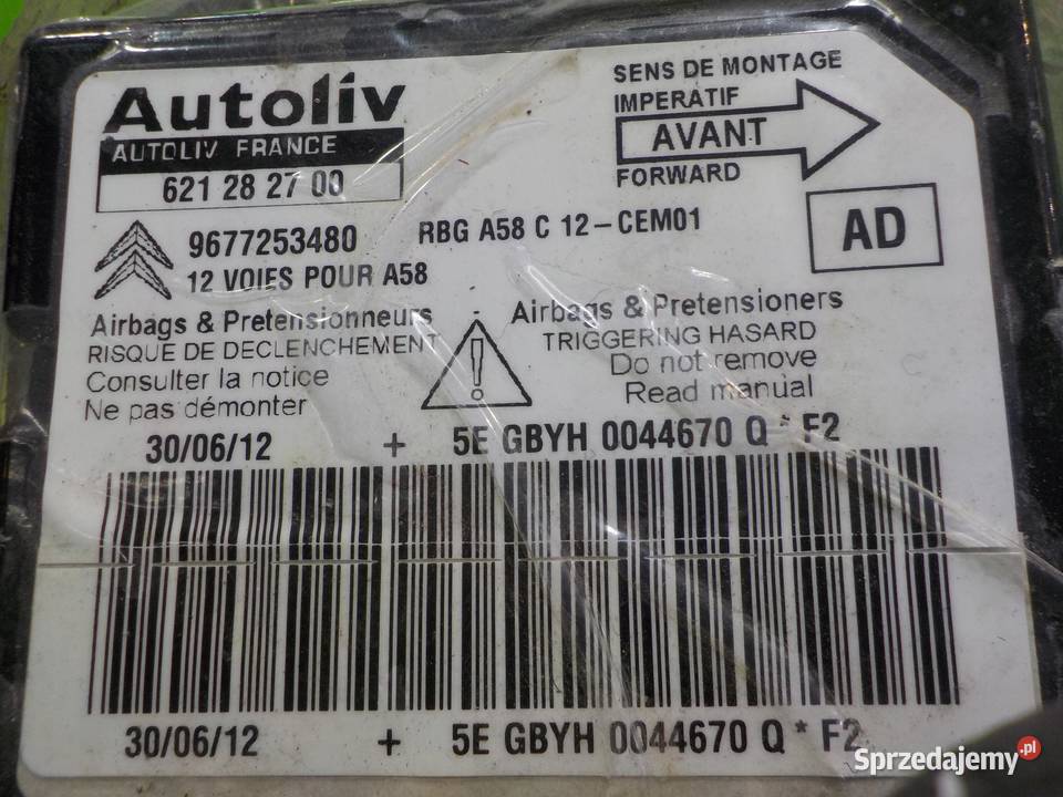 CITROEN C3 PICASSO 14 VTI 12r modul sensor Suków