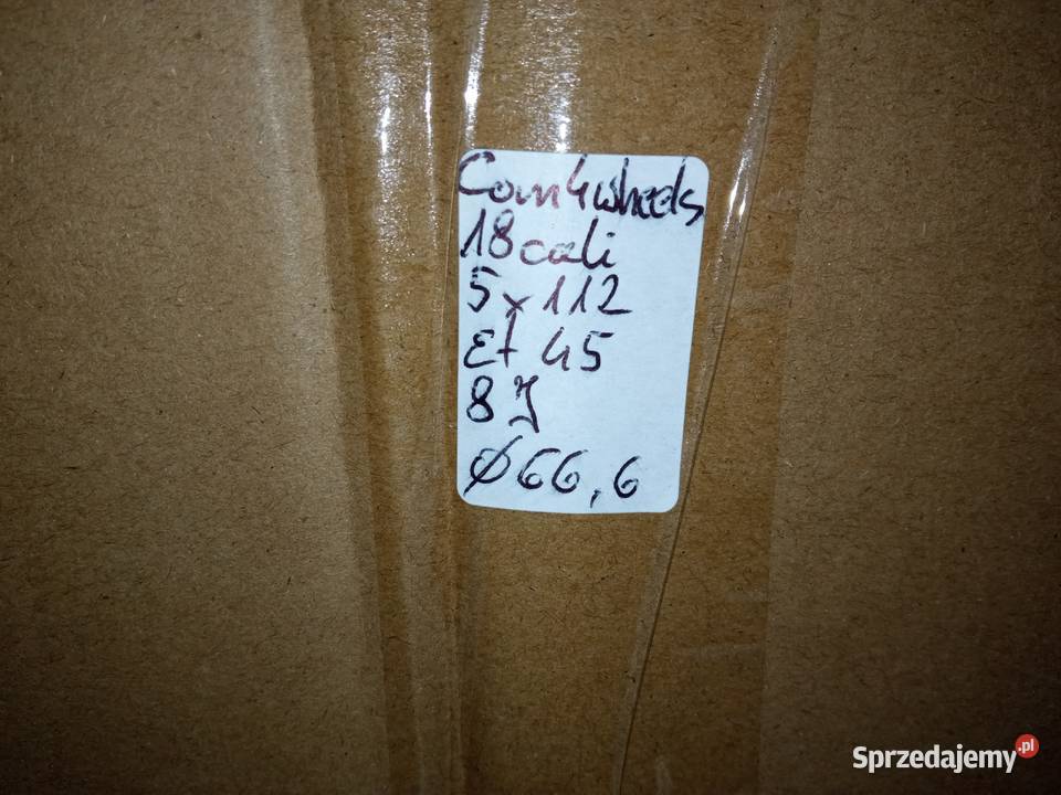 Felgi C4W 18 5x112 et45 8J Audi Skoda Szczukowskie Górki