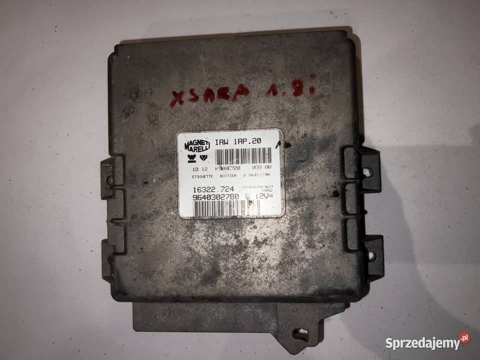 komputer moduł citroen xsara 18i wielkopolskie Ostrów Wielkopolski