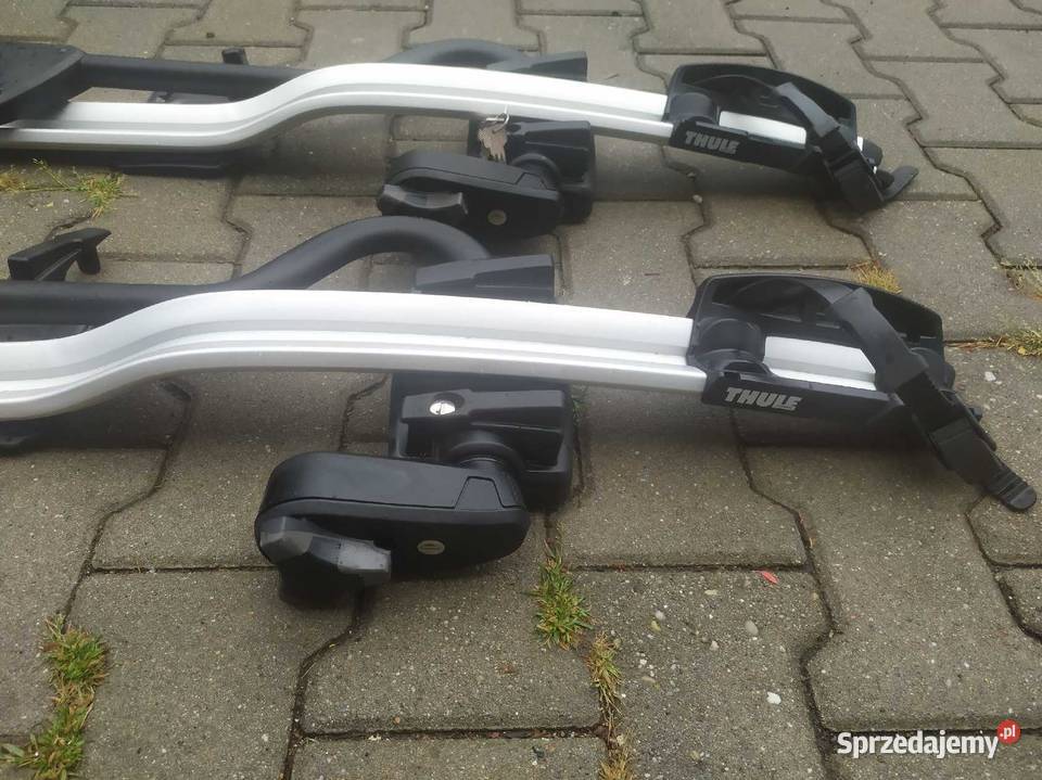 Uchwyty rowewrowe Thule 598 srebrne okazja