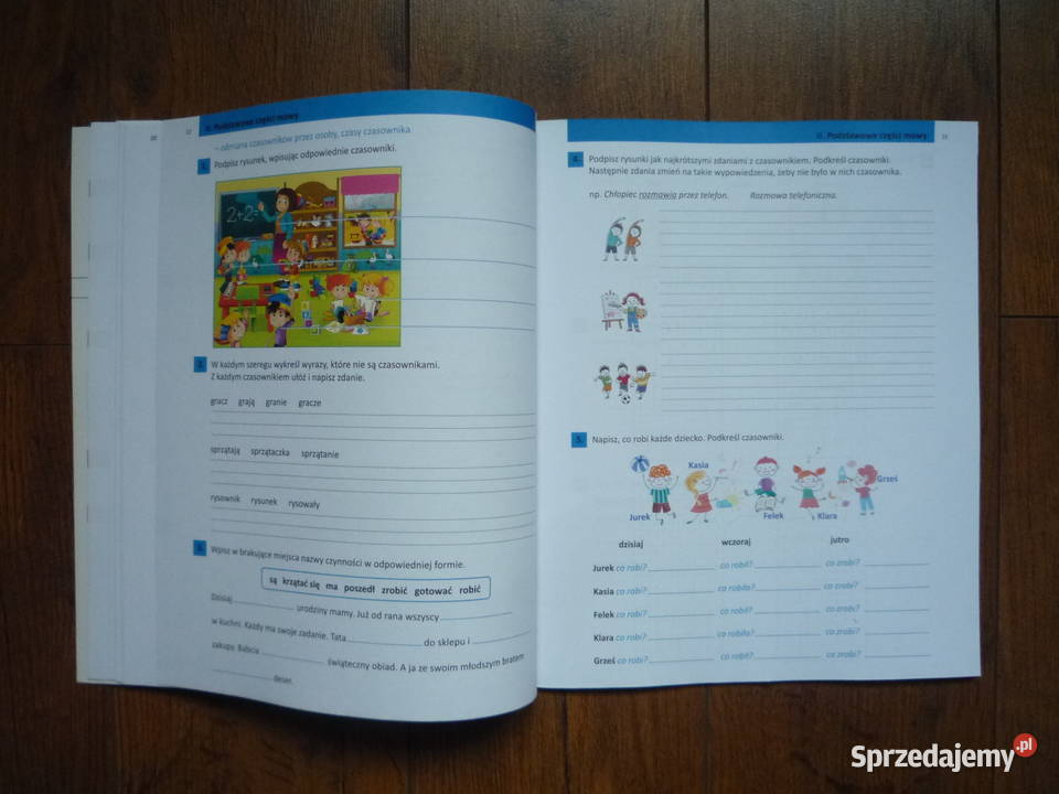 Ćwiczenia słownikowe ortograficzne i gramatyczne