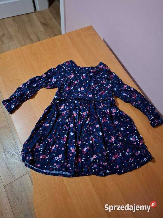 Primark śliczna sukienka w kwiatki r 92 Wąbrzeźno