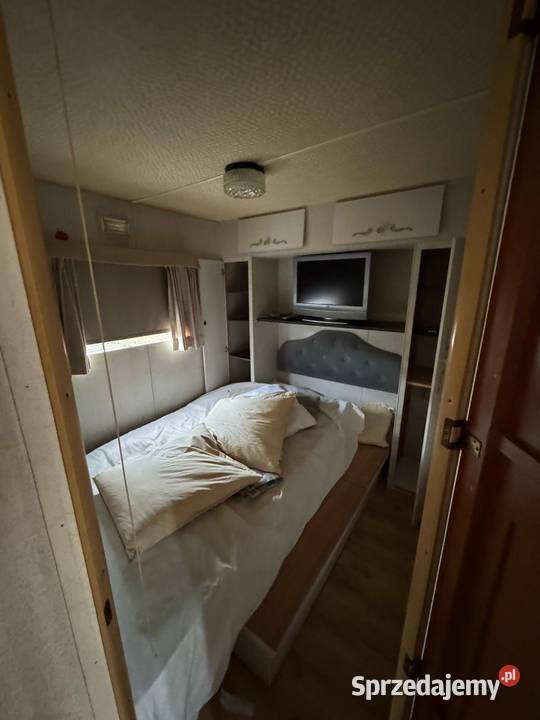 Domek holenderski angielski przyczepa kempingowa Ackermann Niechorze