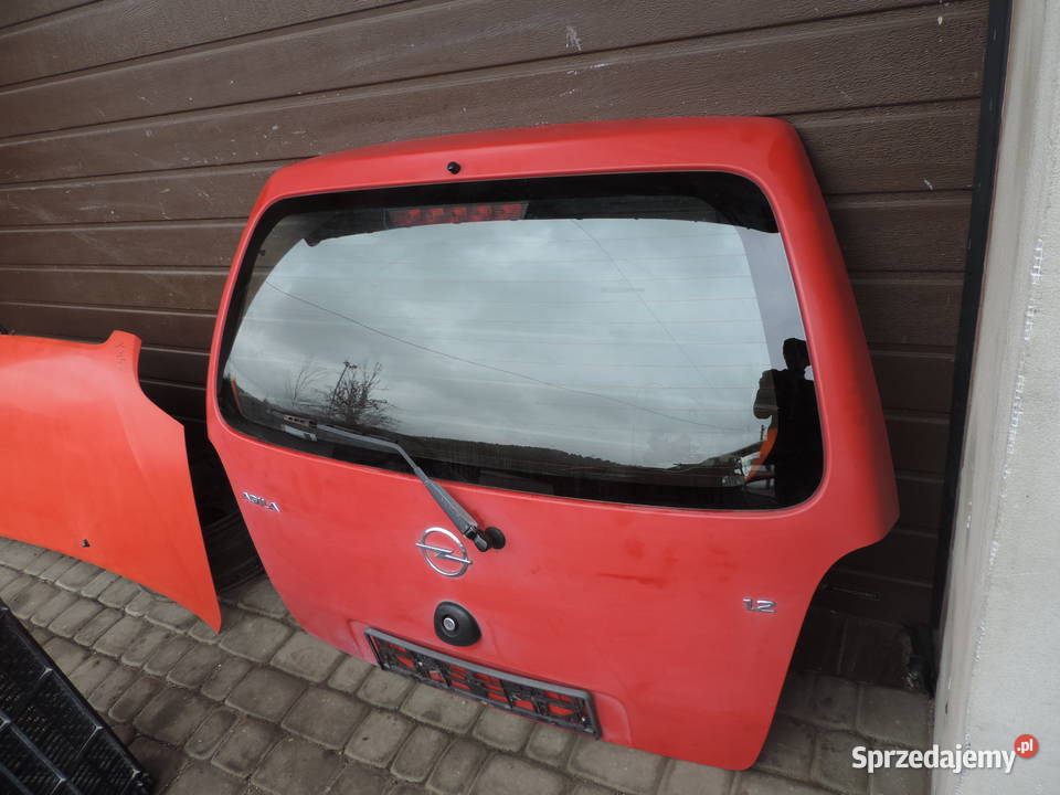 OPEL AGILA KLAPA BAGAŻNIKA TYŁ Y457 Nowy Sącz