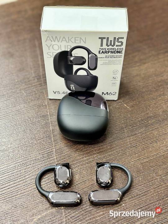 Słuchawki bezprzewodowe BLUETOOTH M62 OPEN EAR warmińsko-mazurskie Elbląg