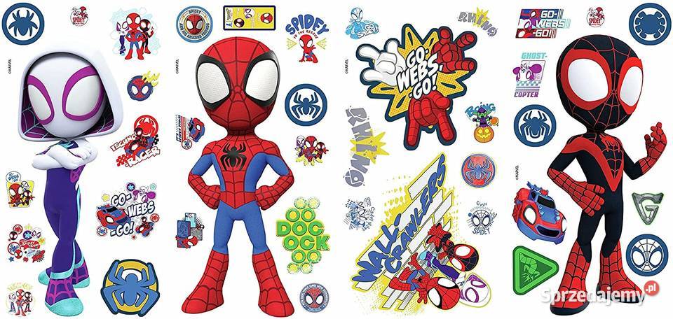 Spidey Naklejki Winylowe na Ścianę Dekoracja Pokój dziecięcy Mogilany sprzedam