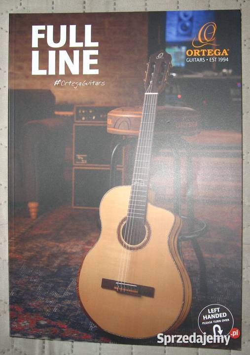 Ortega zestaw katalogów gitar Kępice