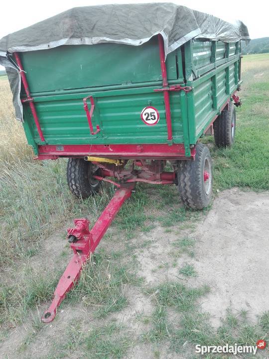 Rozrzutnik dwuosiowy przyczepa Nowe Miasto Lubawskie