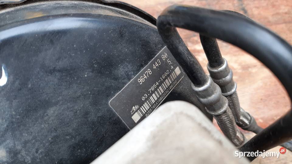 serwo pompa hamulcowa peugeot 206 komplet 206 Korzeńsko