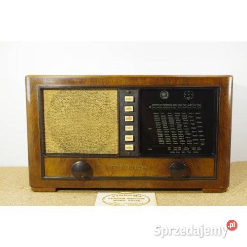 Mende M326WK lampowy odbiornik radiowy Niemcy ok