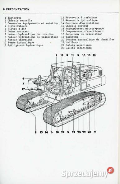 Case Poclain 75P instrukcja obsługi DTR katalog sprzedam