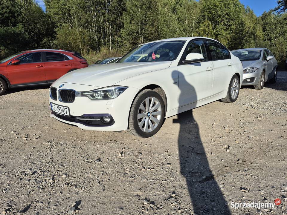 Bmw f30 sportline 318i 15 turbo seria 3 salon nieuszkodzony małopolskie Myślenice