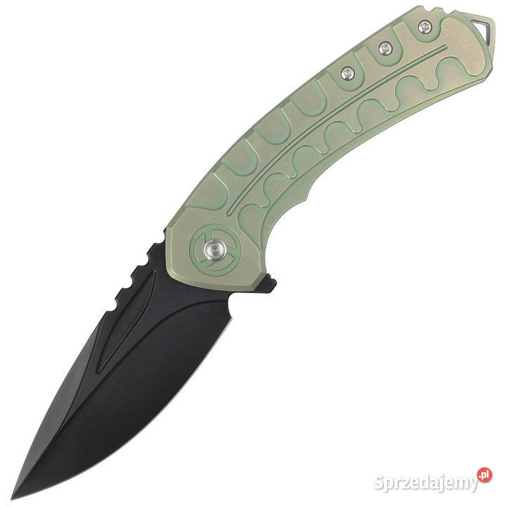 Nóż składany Bestech Buwaya Retro Green Titanium Warszawa