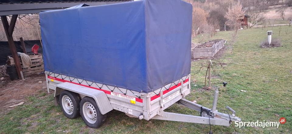 Sprzedam przyczepkę że stelażem i plandeką Do samochodów osobowych sprzedam