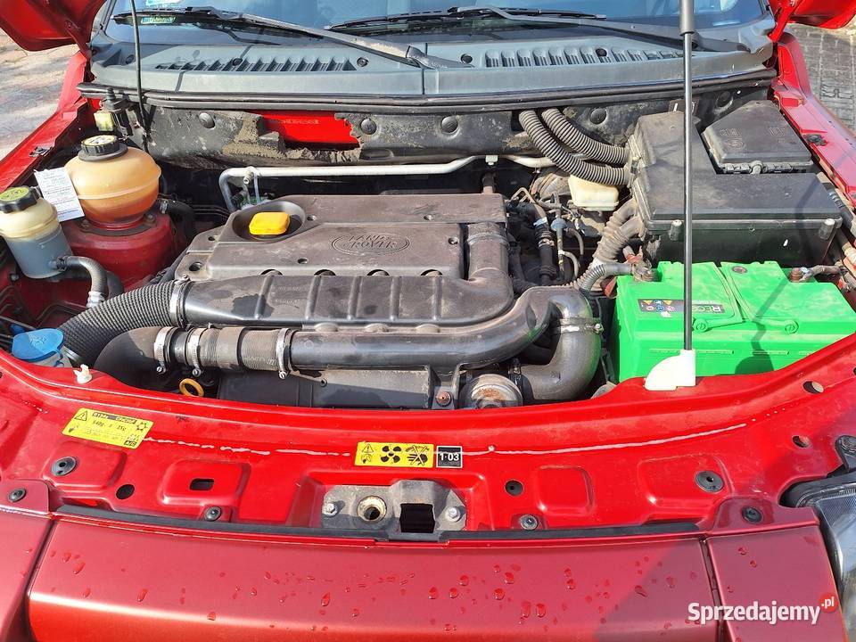 Land rover frilander td4ift czerwony Freelander wielkopolskie