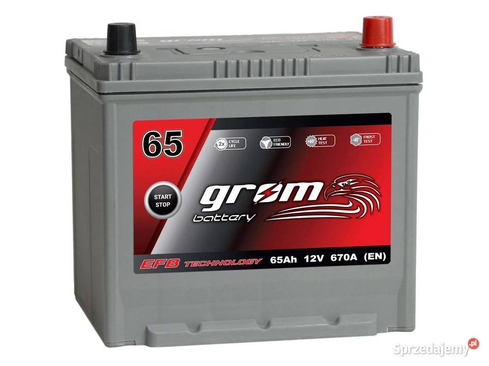 Akumulator GROM EFB STARTSTOP 65Ah 670A Japan Wrocław