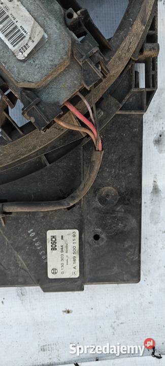 Mercedes W169 W245 Wentylator Chłodnicy Silnika Siechnice