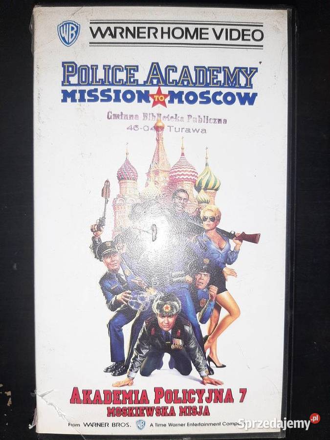 AKADEMIA POLICYJNA 7 MOSKIEWSKA MISJA VHS kujawsko-pomorskie Inowrocław