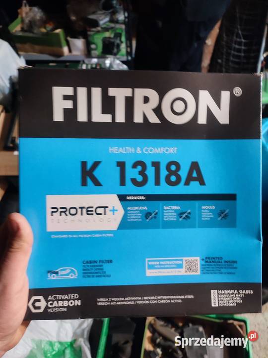 Filtr kabinowy z węglem aktywnym Filtron K1318A Siemianowice Śląskie